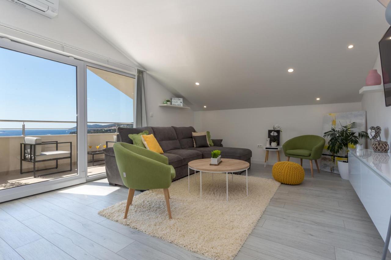 Apartmán Golden View Penthouse Hvar Town Exteriér fotografie