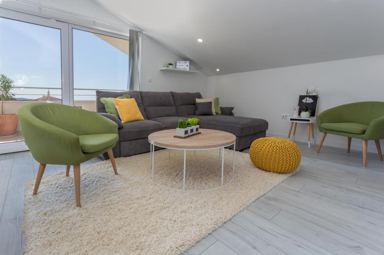 Apartmán Golden View Penthouse Hvar Town Exteriér fotografie