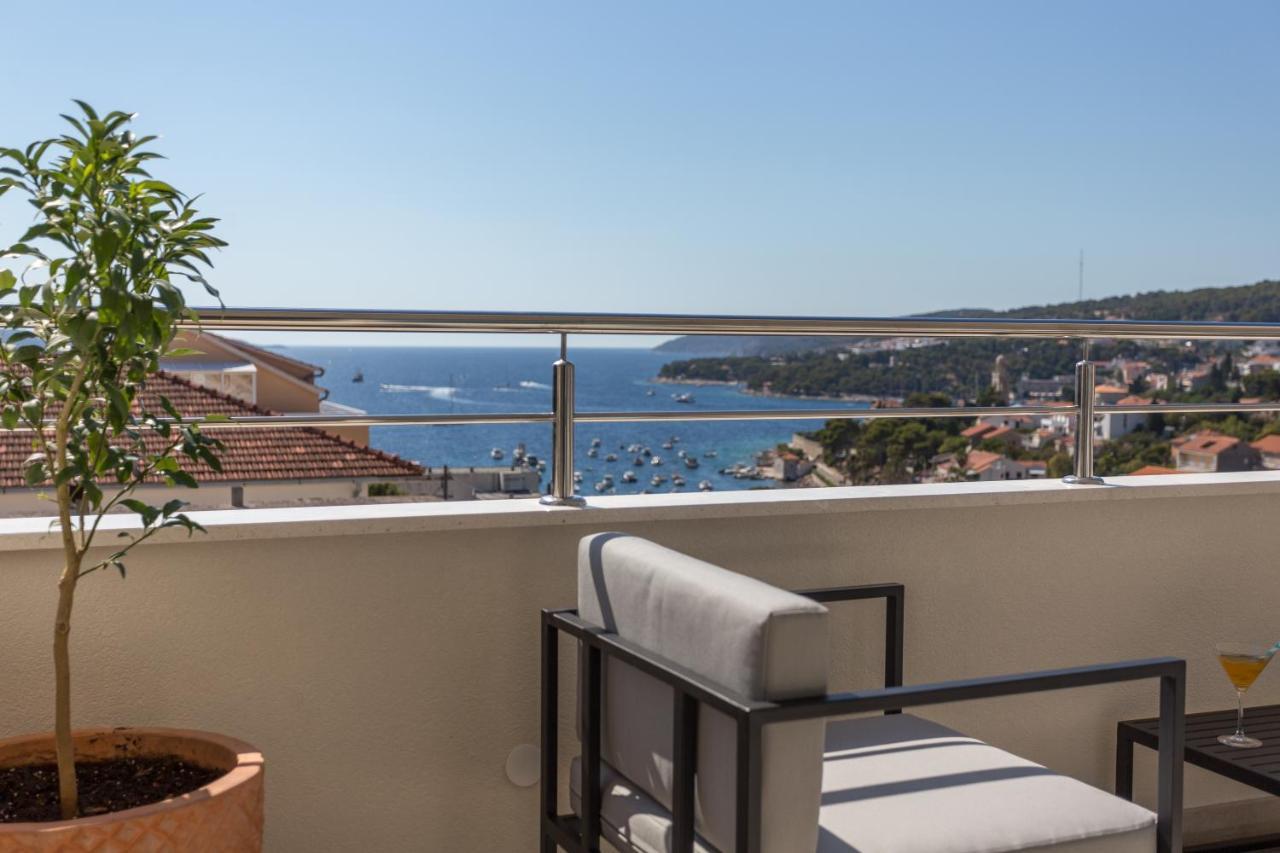 Apartmán Golden View Penthouse Hvar Town Exteriér fotografie