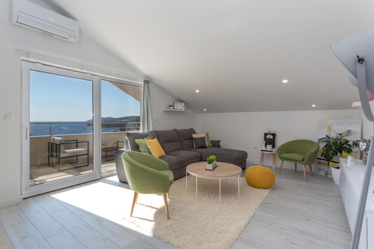 Apartmán Golden View Penthouse Hvar Town Exteriér fotografie